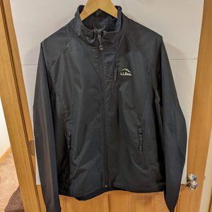 LL Bean Timberledge Wind Shell Jacket -  Waterproof - Black - Large